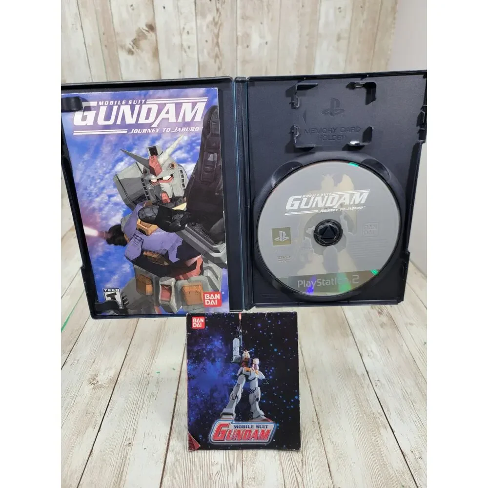 Mobile Suit Gundam: Journey to Jaburo Sony PlayStation 2, 2001 PS2 Complete CIB